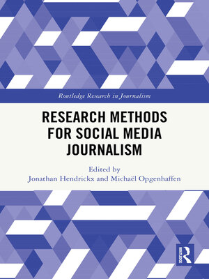 cover image of Research Methods for Social Media Journalism